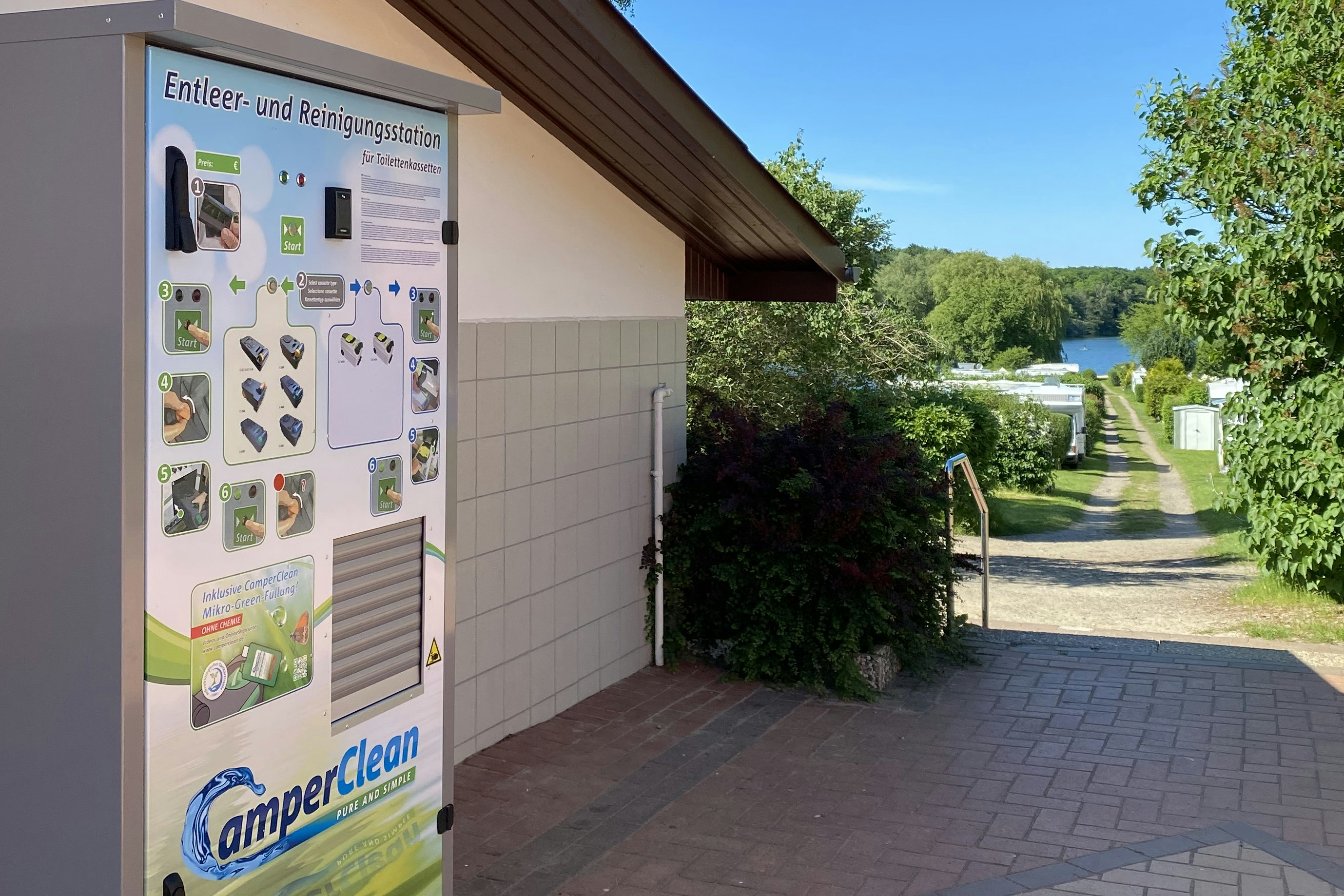 Campingpark Augstfelde - Camper Clean des Campingplatzes