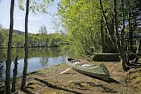 KNAUS Campingpark Bad Kissingen - Kanuanlegestelle am Fluss