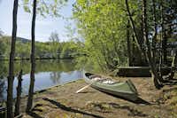KNAUS Campingpark Bad Kissingen - Kanuanlegestelle am Fluss