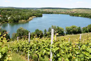 Campingpark Breitenauer See - Blick auf den Breitenauer See