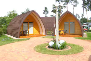 Campingpark Buntspecht - Glamping Bungalows mit Veranda