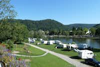 Campingpark Eberbach - Campingplatz Luftaufnahme