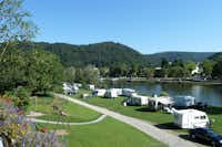Campingpark Eberbach - Campingplatz Luftaufnahme