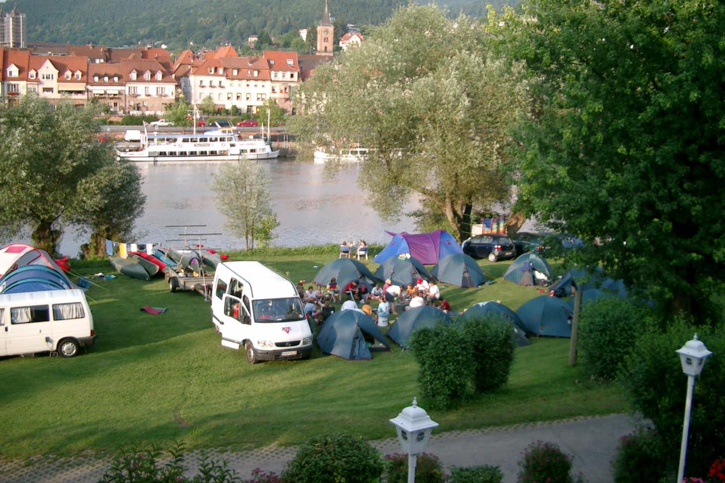 Campingpark Eberbach - Campingplatz aus der Vogelperspektive