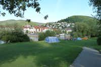 Campingpark Eberbach Zeltplätze auf der Wiese