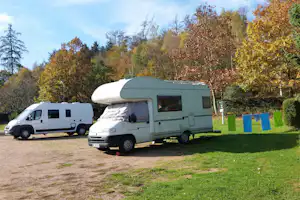 Campingpark Eisenach - Wohnmobil auf dem Campingplatz