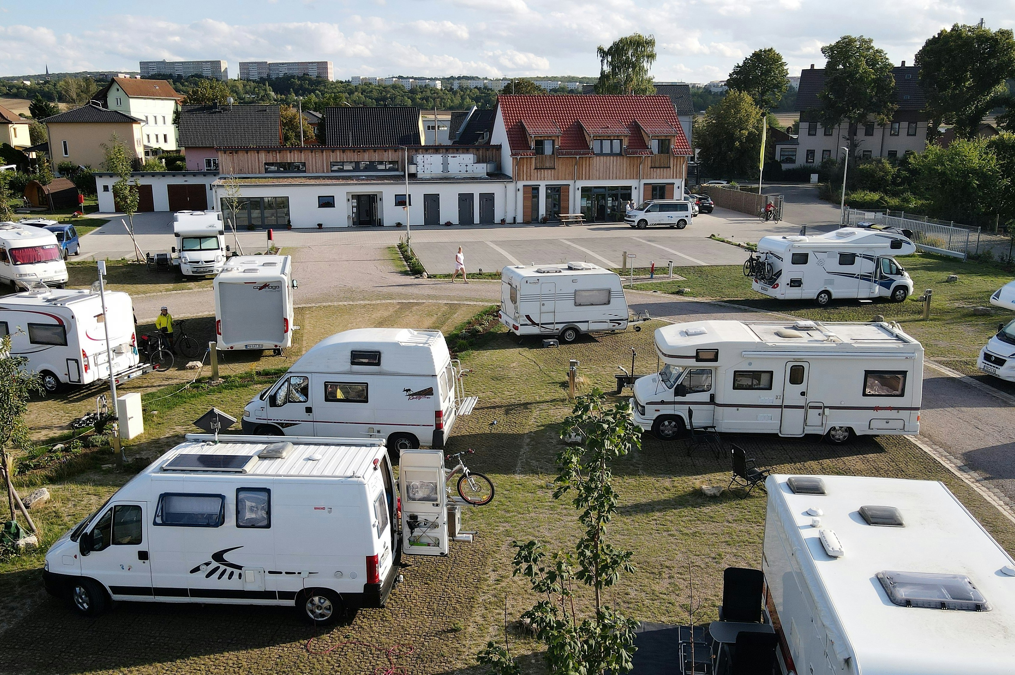 Campingpark Erfurt - Standplätze auf dem Campingplatz