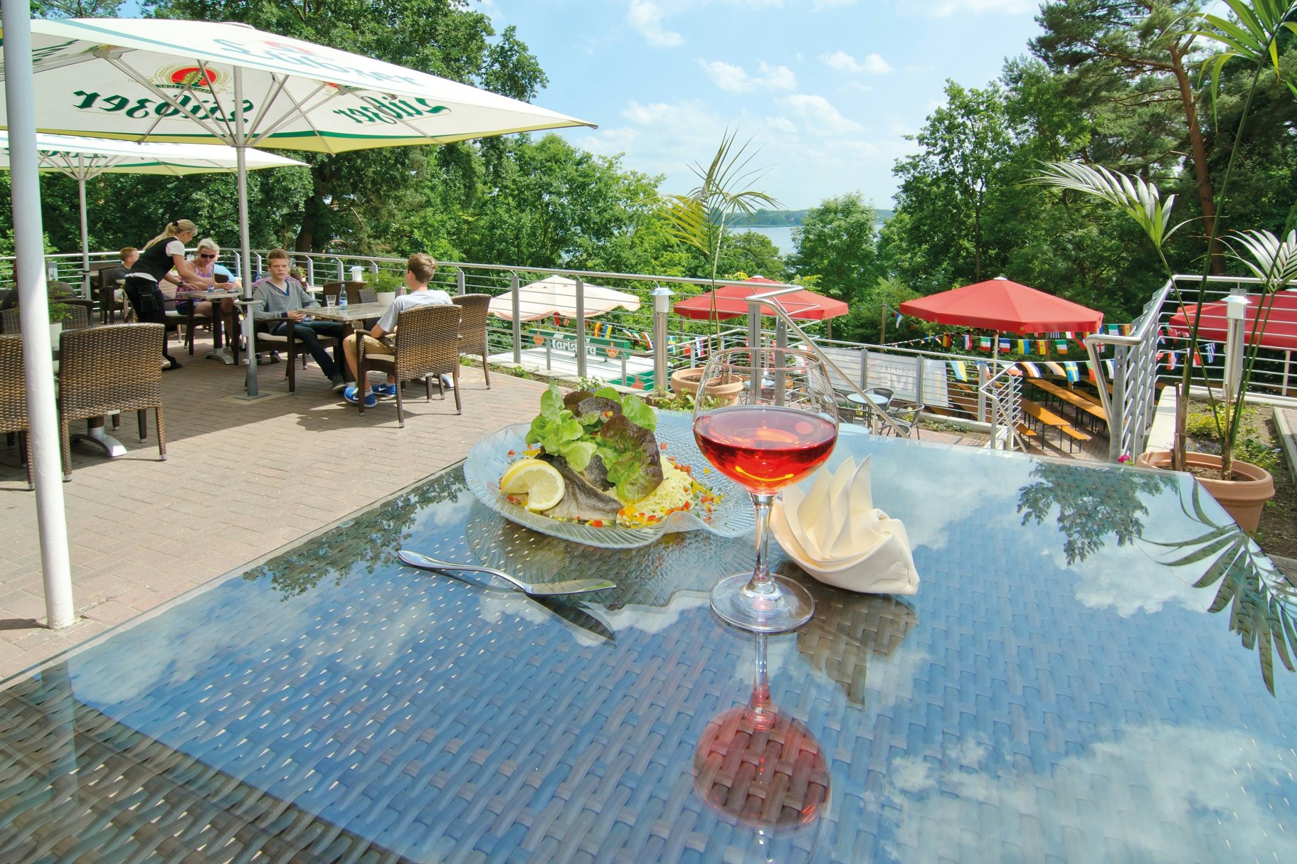 Campingpark Havelberge - Restaurant Terrasse