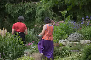 Campingpark Hofgut Schönerlen - Kräutergarten auf dem Campingplatz