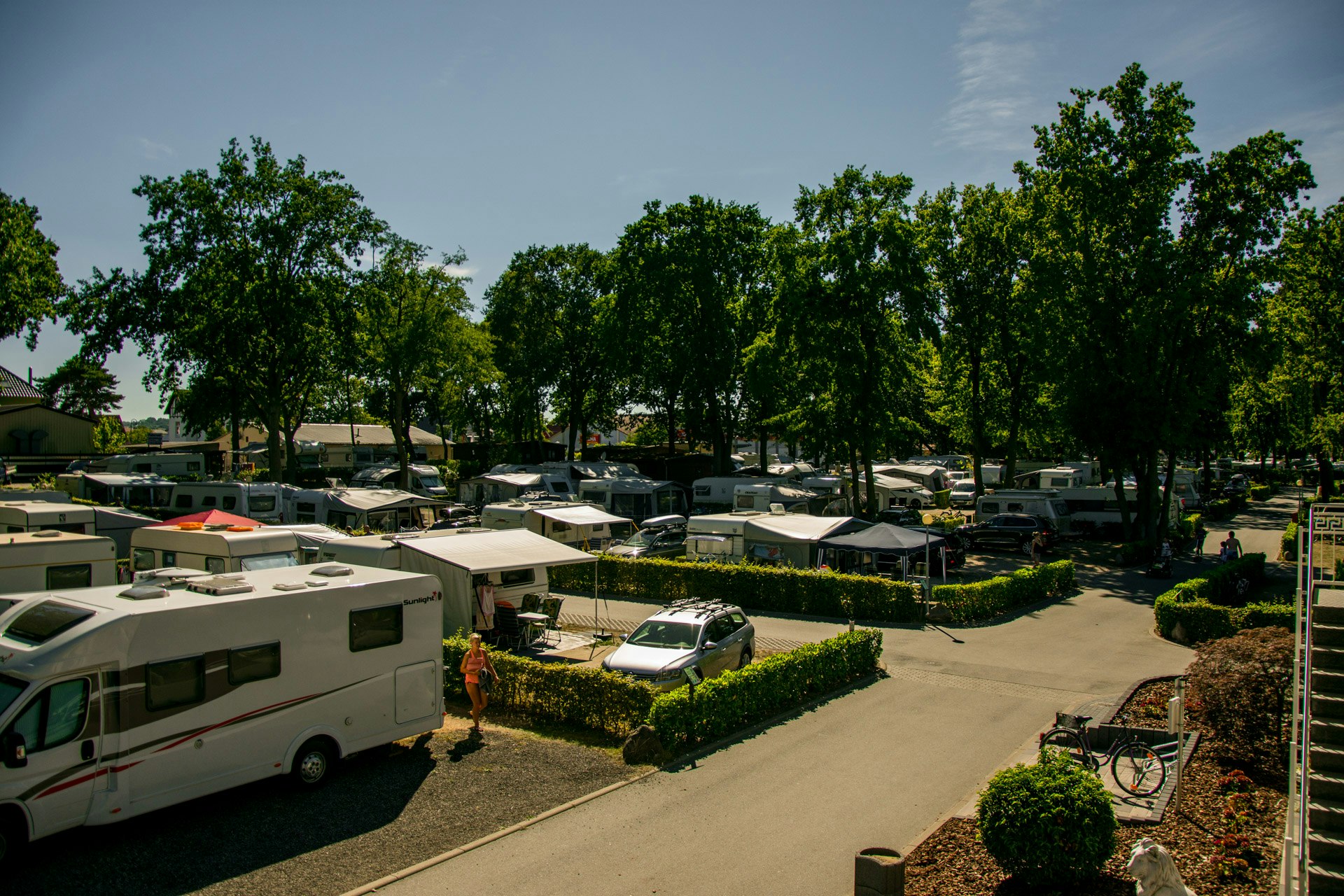 Campingpark Kühlungsborn  -  Wohnwagen- und Zeltstellplatz vom Campingplatz