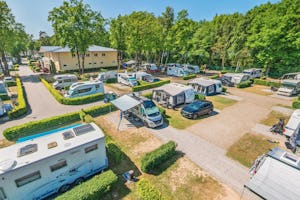 Campingpark Kühlungsborn - Luftaufnahme des Campingplatzes