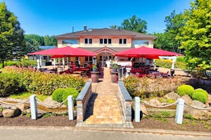 Campingpark Kühlungsborn - Restaurant mit Terrasse auf dem Campingplatz
