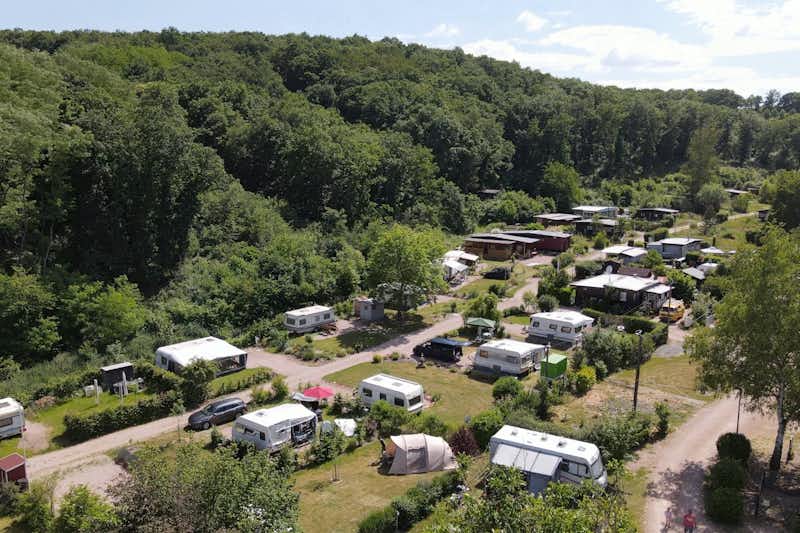 Campingpark Lindelgrund - Luftaufnahme des Campingplatzes 