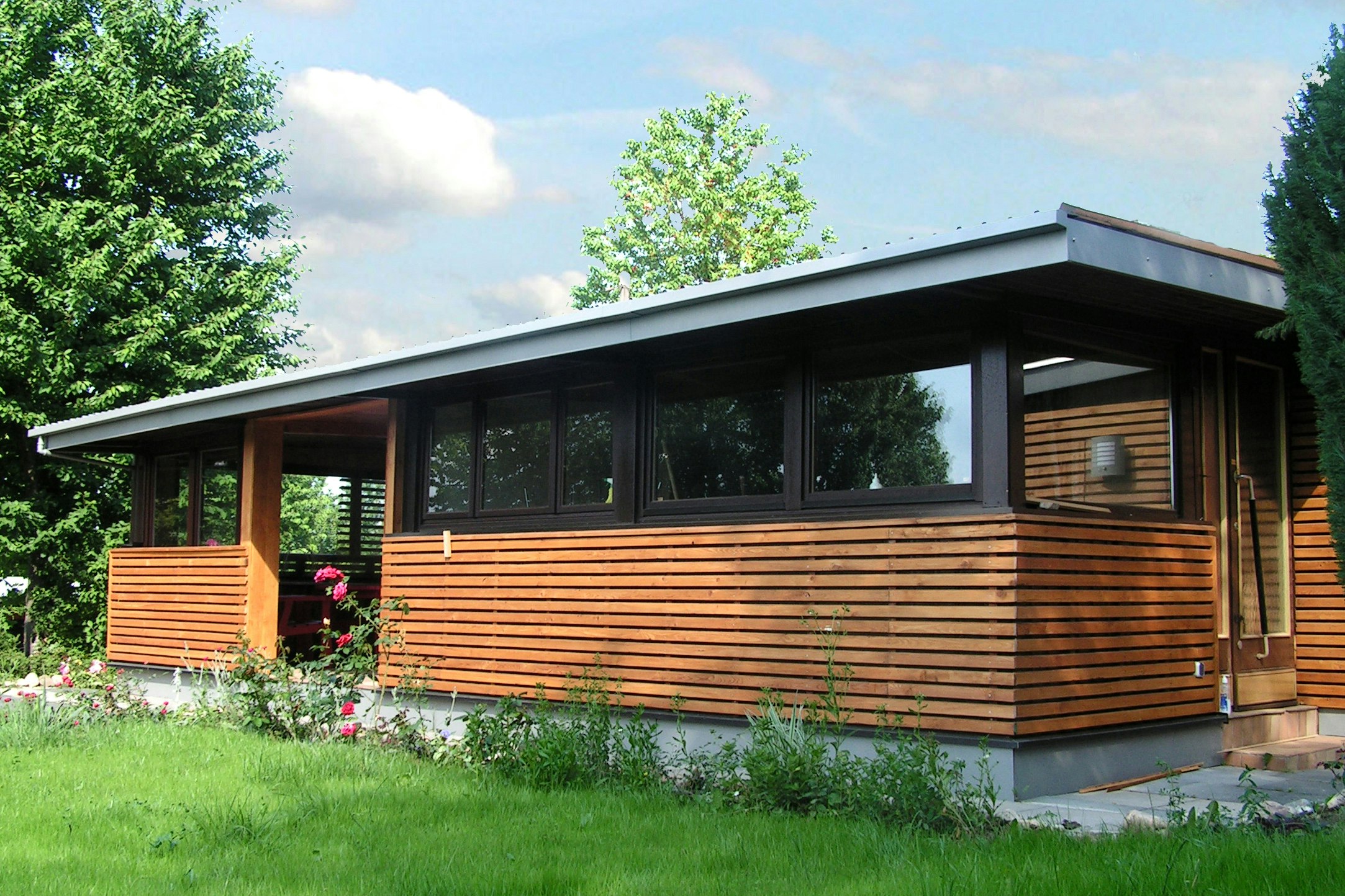 Campingpark Lindelgrund - großes Chalet mit modernem Stil