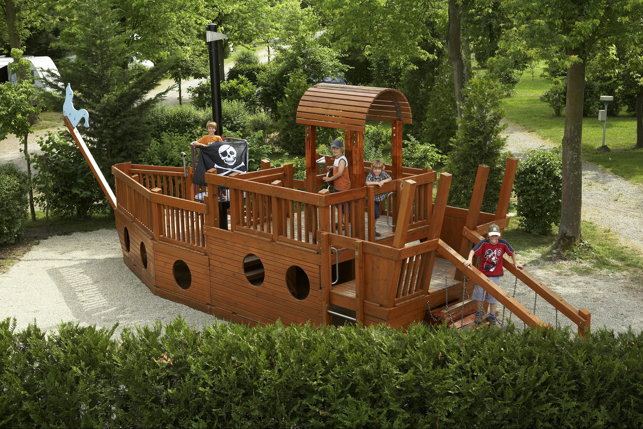 Campingpark Oase  - Kinderspielplatz auf dem Campingplatz