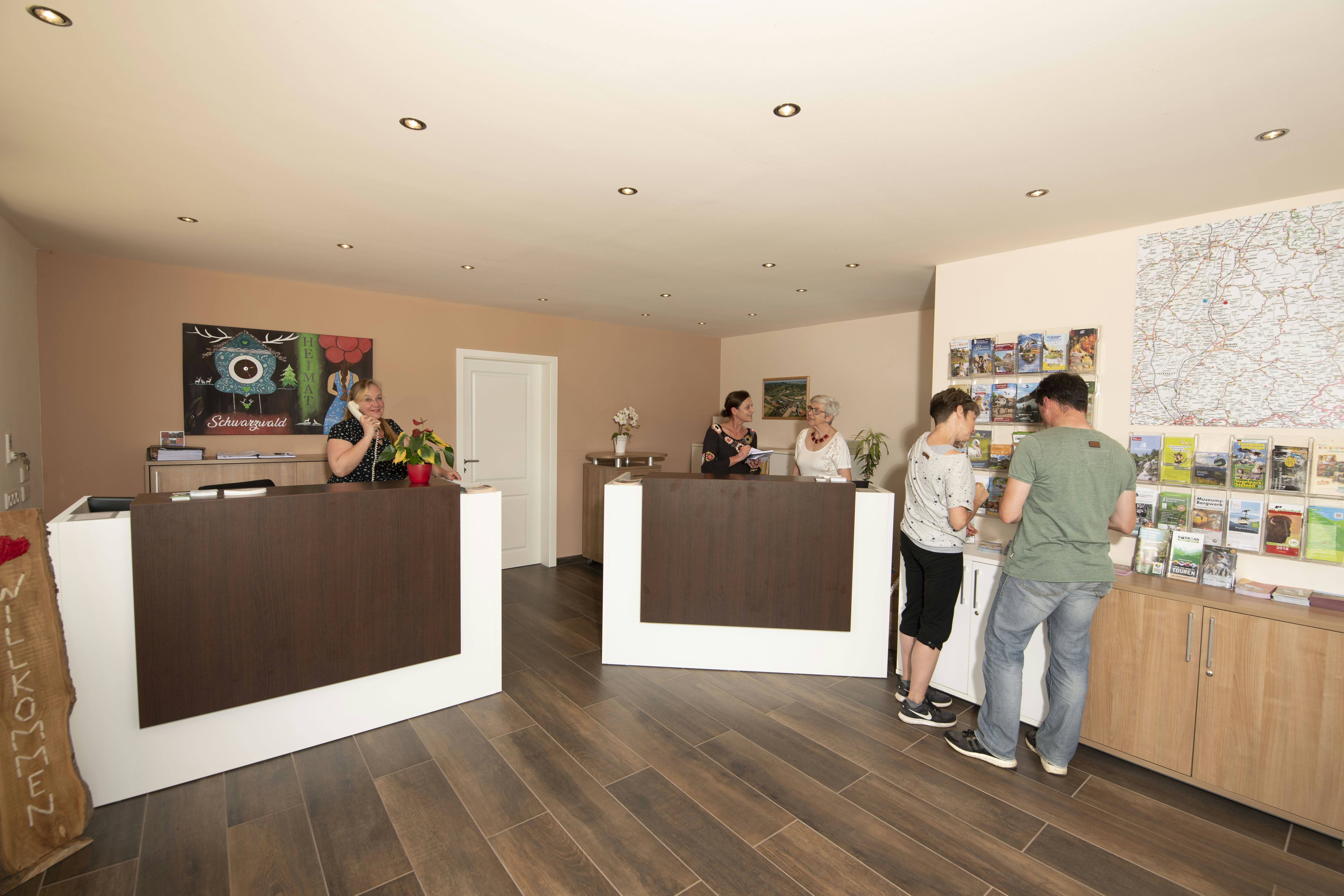 Campingpark Oase - Rezeption des Campingplatzes