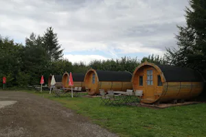 Campingpark Ohmbachsee - Schlaffässer auf dem Campingplatz