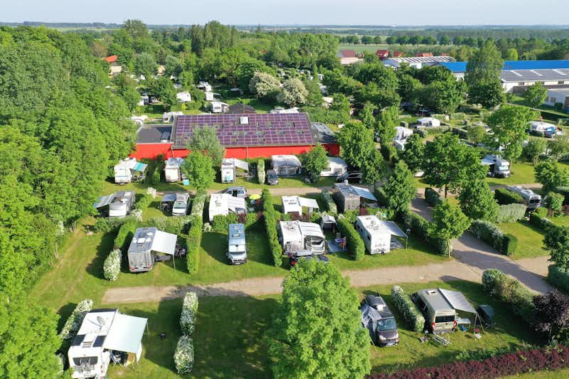 Campingpark Ostseebad Rerik  - Luftaufnahme des Campingplatzes