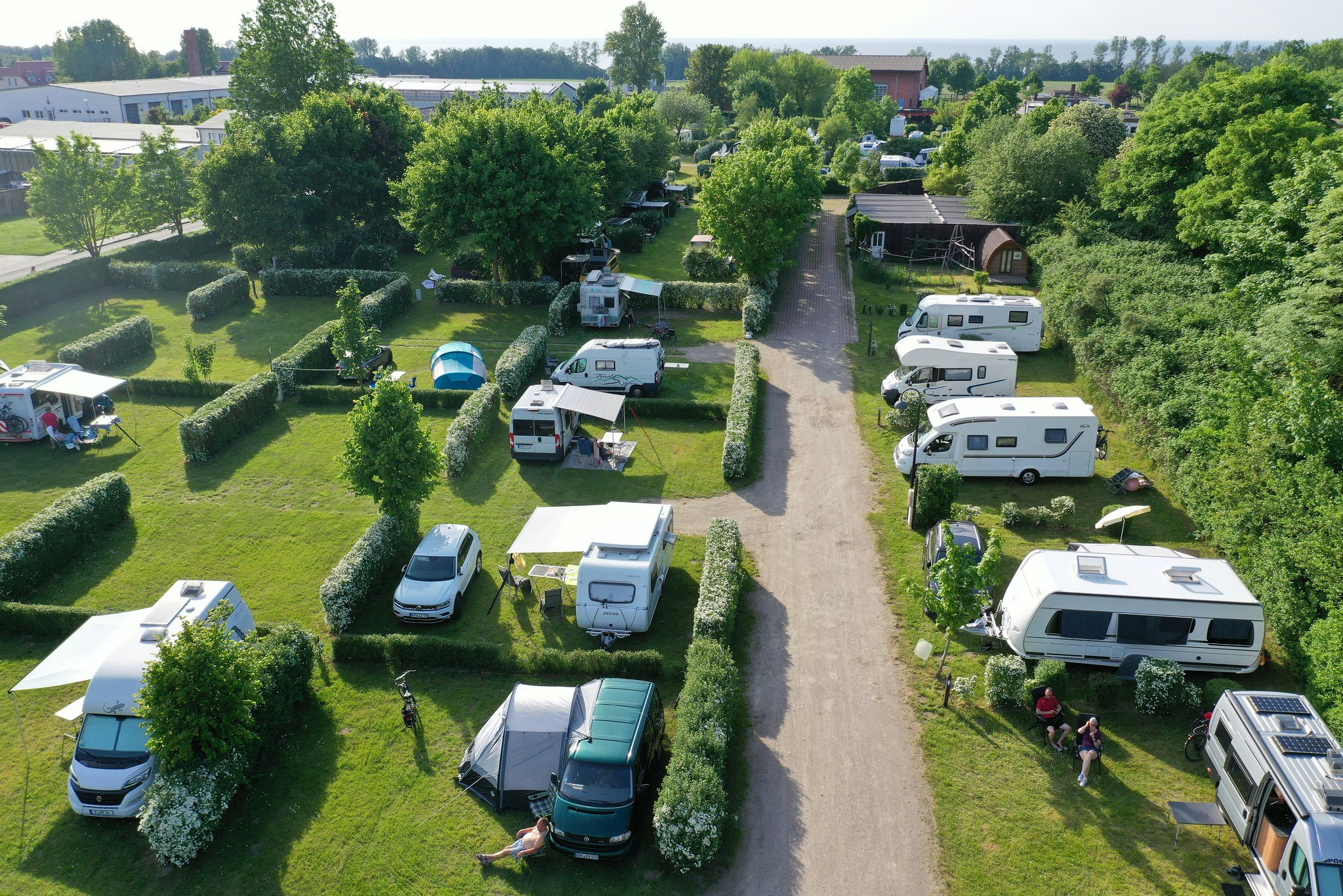 Campingpark Ostseebad Rerik  - Stellplätze auf dem Campingplatz