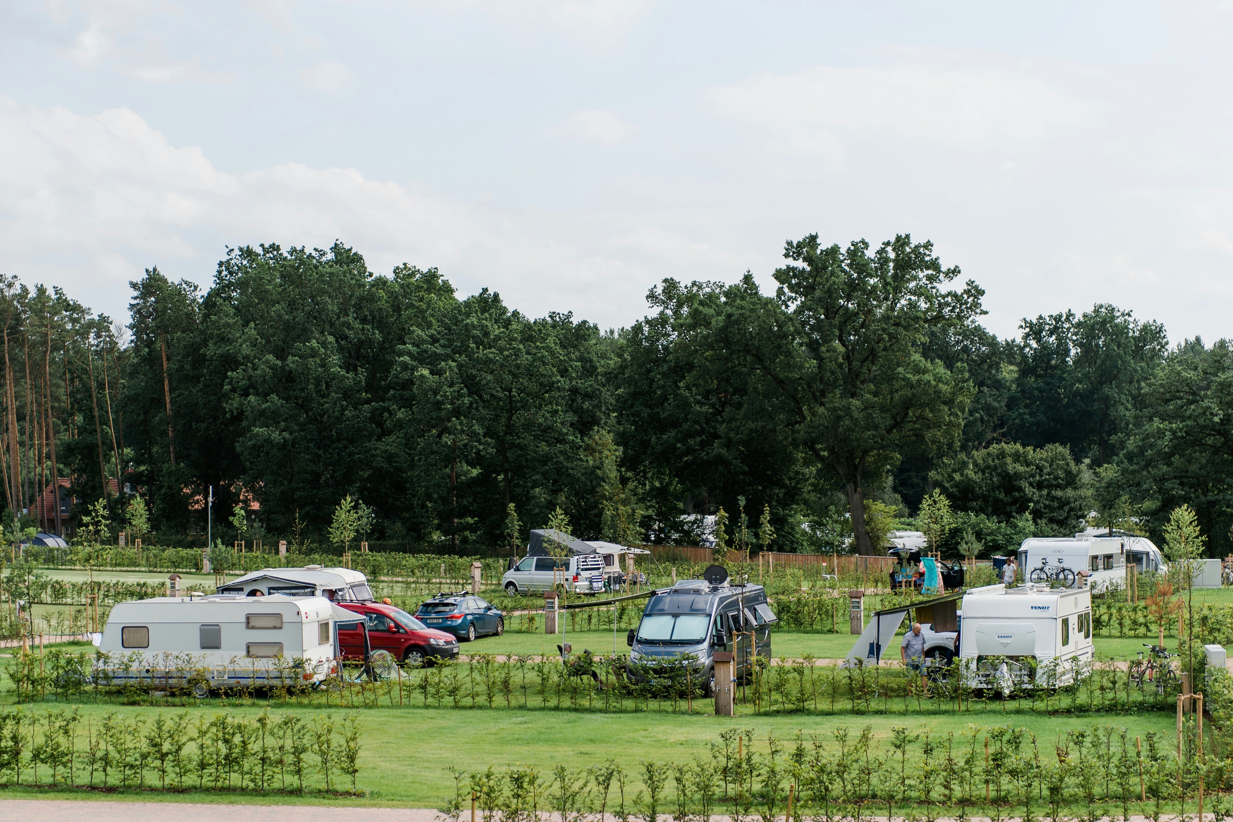 Campingpark Südheide - Standplätze auf dem Campingplatz