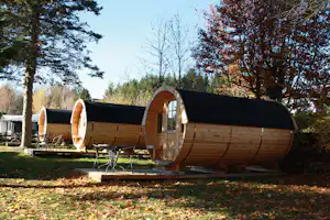 Campingpark Dockweiler Mühle Campingpark Zur Dockweiler Mühle - Mobilheim-Pods auf dem Campingplatz