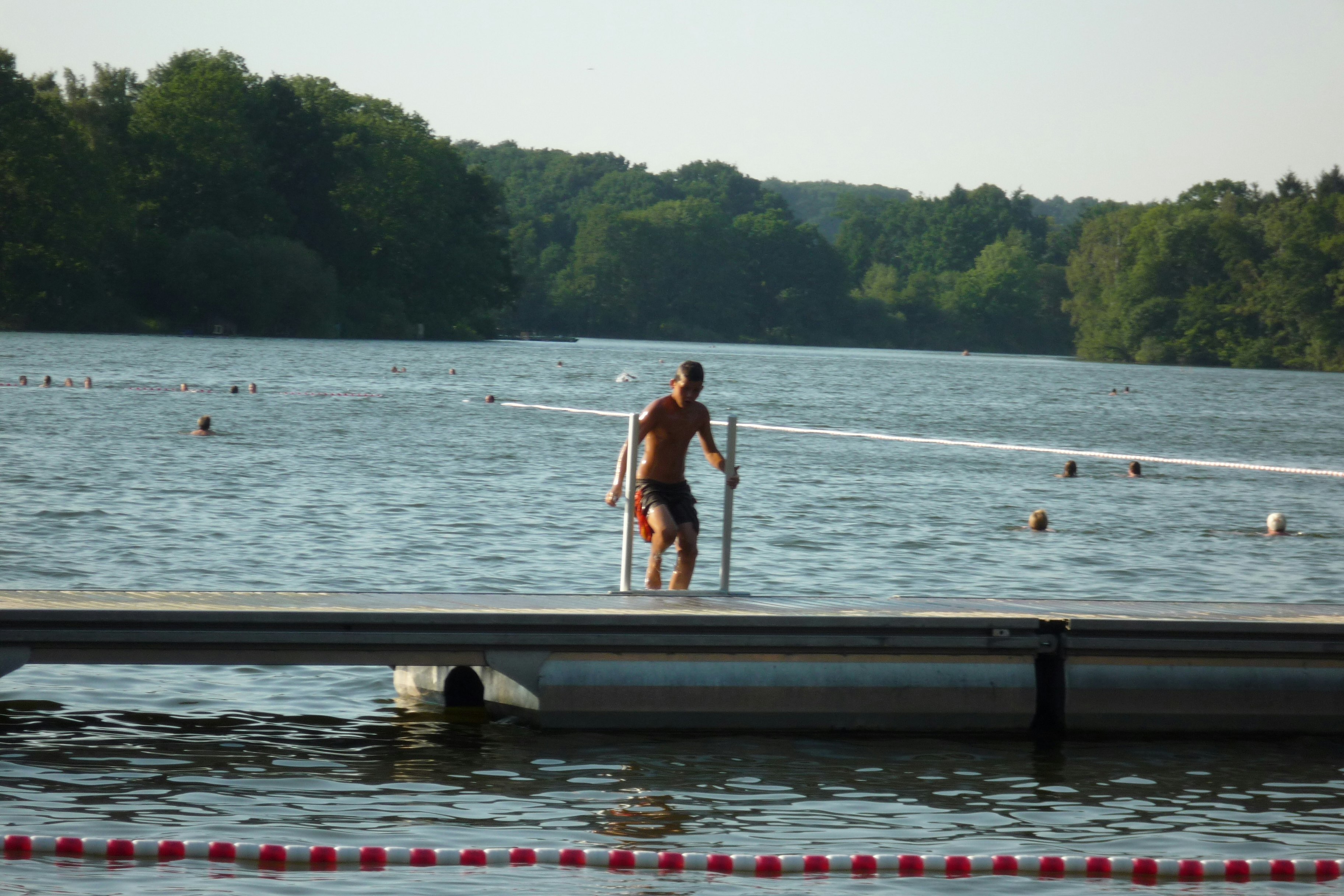 Campingplatz ABC Am Großensee - Badesteg am See