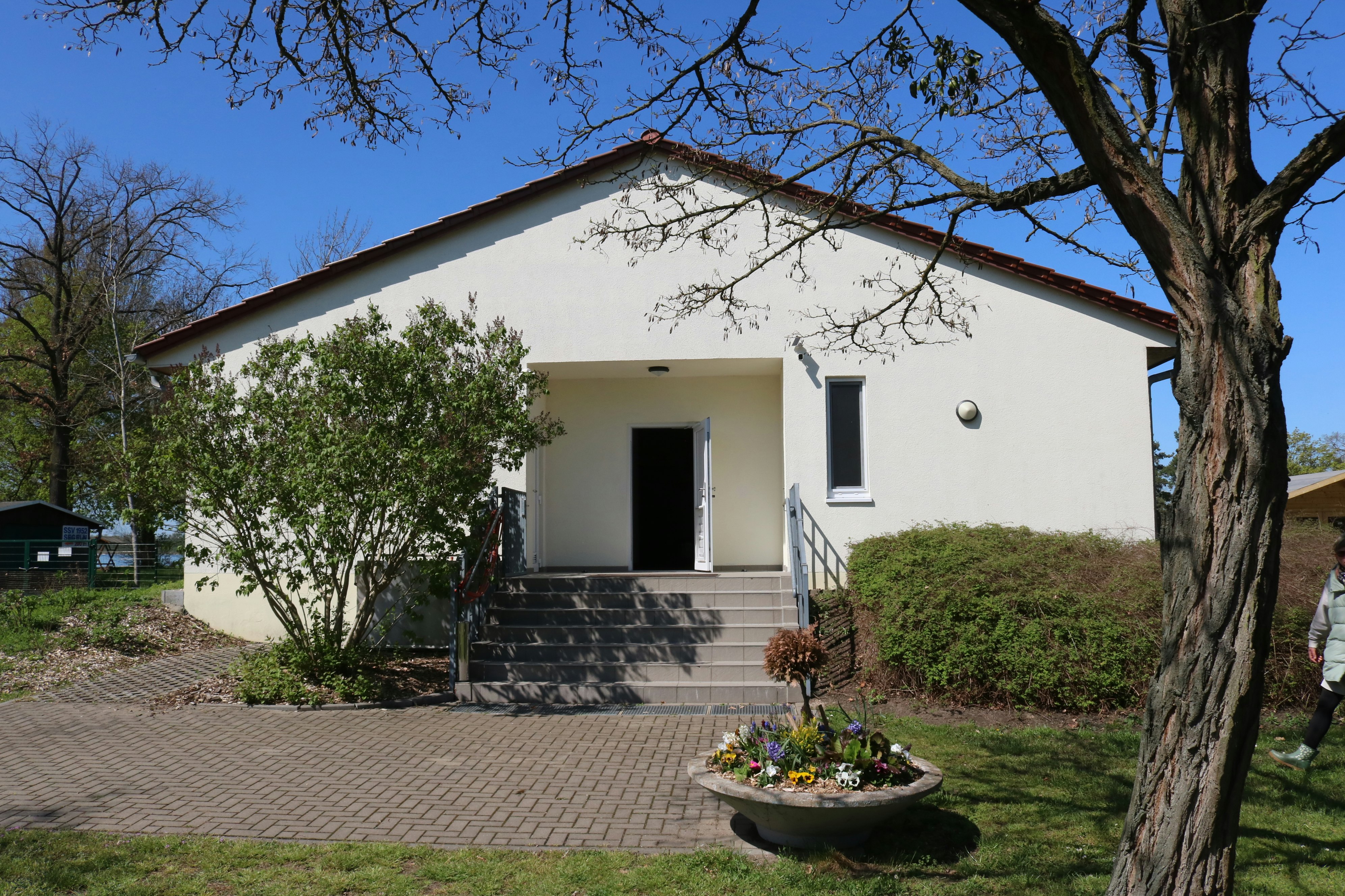 Campingplatz -Am Großen Teich- Torgau  Campingplatz Am Großen Teich - Servicegebäude auf dem Campingplatz