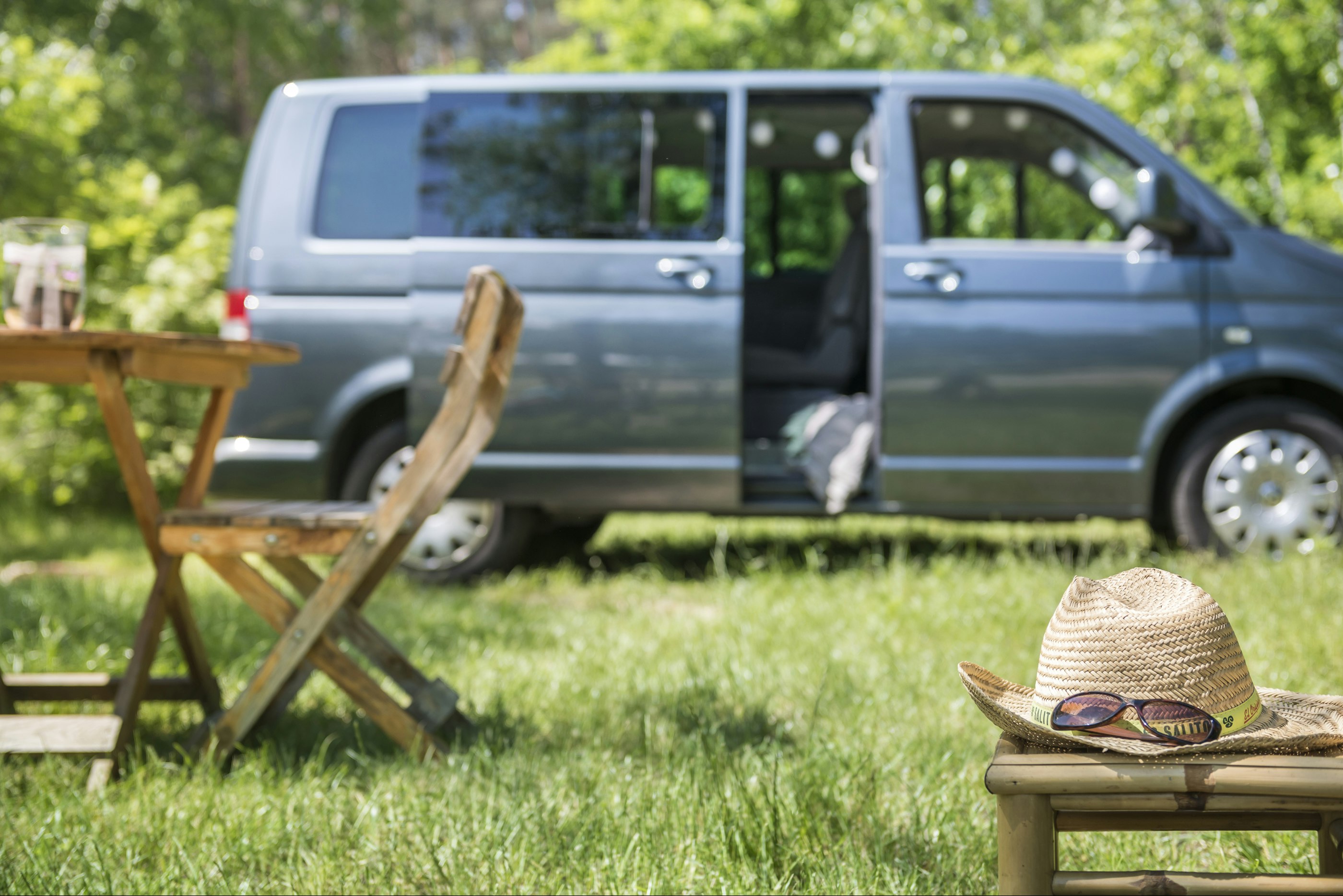 Campingplatz am Großen Wentowsee - Standplätze auf dem Campingplatz