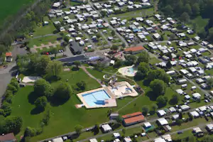 Campingplatz Am Hohen Hagen - Campingplatz aus der Vogelperspektive