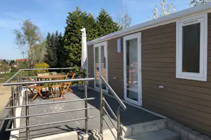 Campingplatz Am Hohen Hagen - Mobilheim auf dem Campingplatz