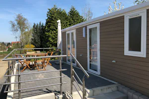 Campingplatz Am Hohen Hagen - Mobilheim auf dem Campingplatz