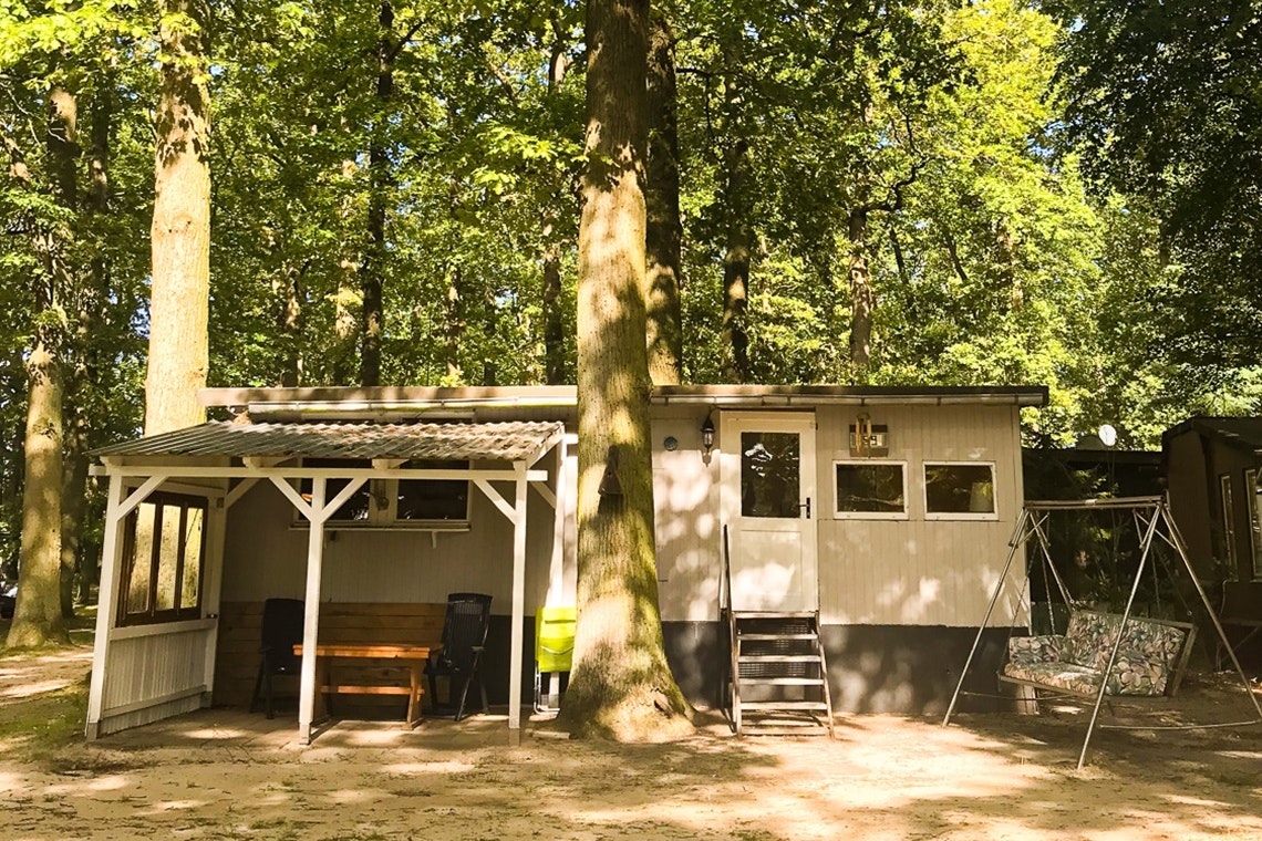 Campingplatz -Am Kamernschen See- - Mobilheim auf dem Campingplatz