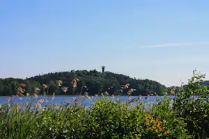 Campingplatz am Krakower See - Blick auf den See