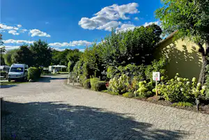 Camping Bei Berlin Am Mahlower See Campingplatz am Mahlower See - Einfahrt des Campingplatzes