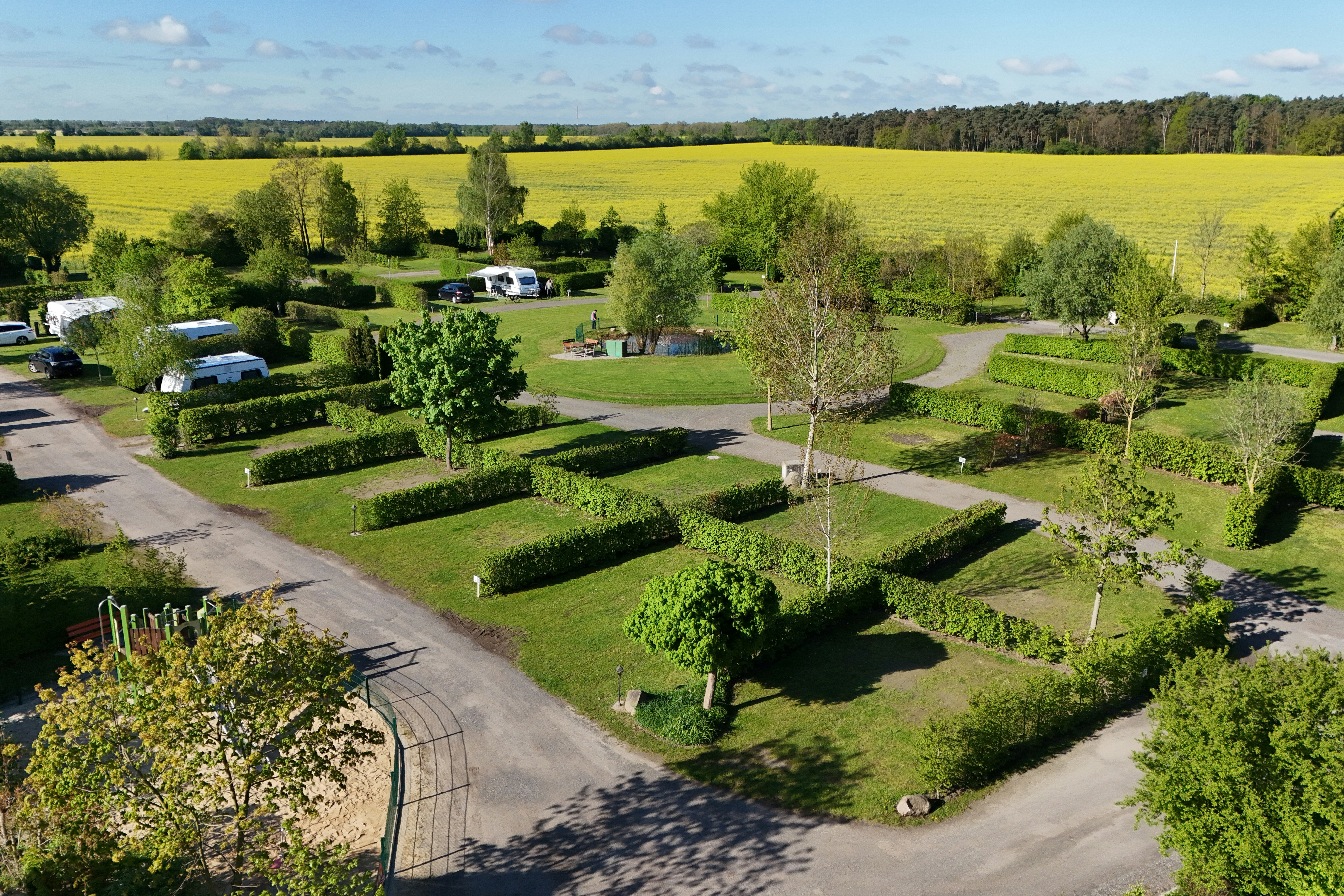 Camping Bei Berlin Am Mahlower See
