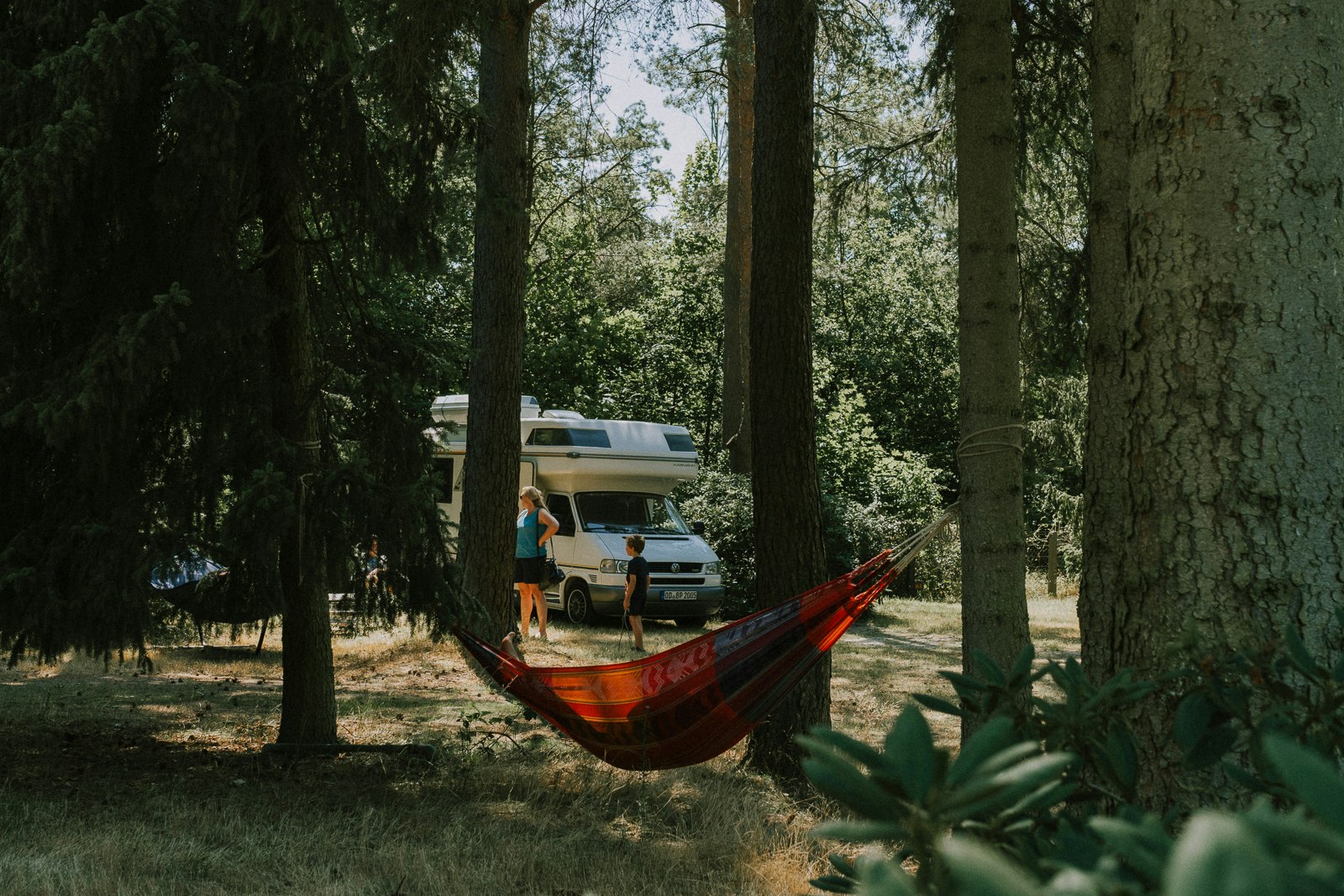 Campingplatz Am Örtzetal - Standplätze auf dem Campingplatz