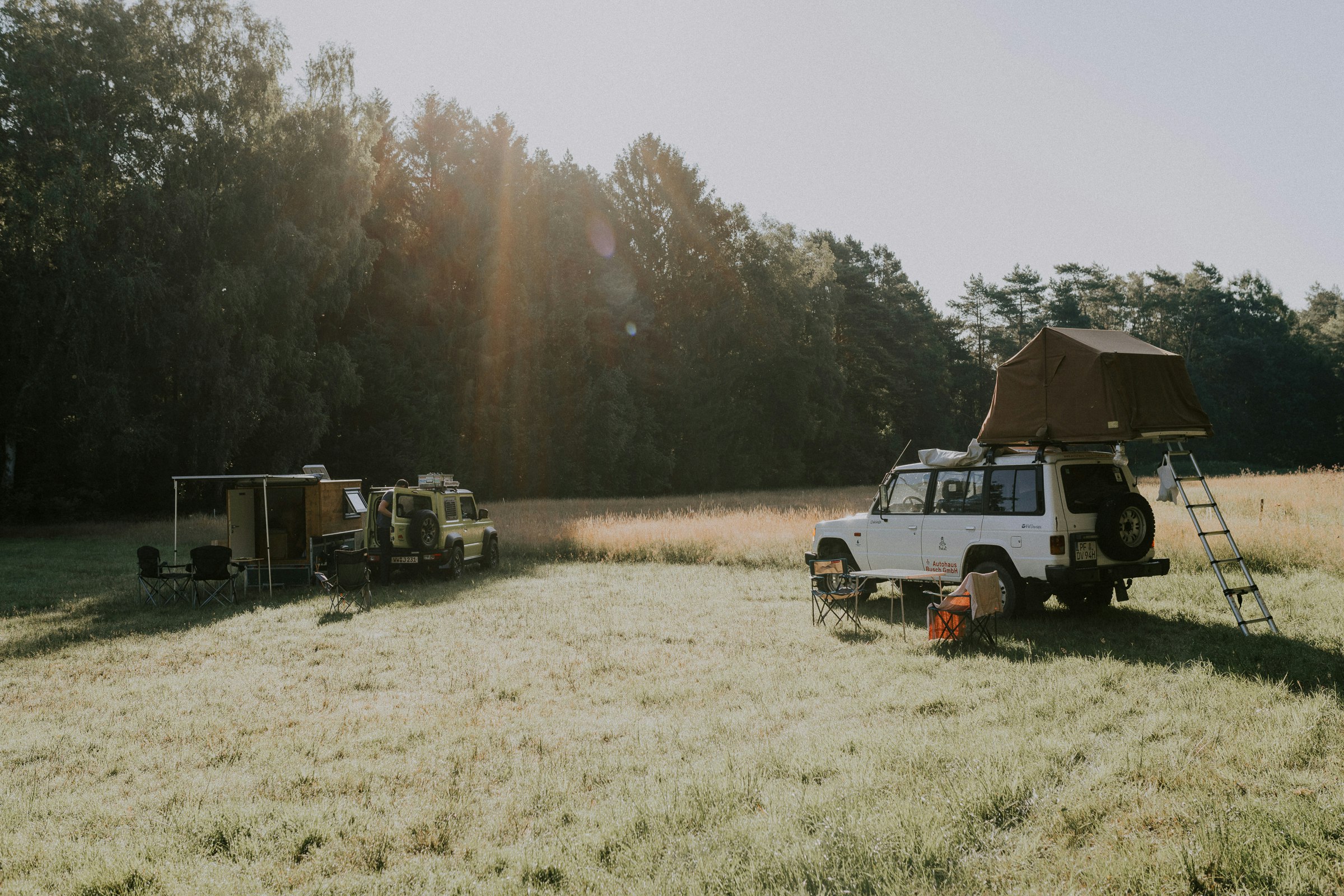 Campingplatz Am Örtzetal - Standplätze auf dem Campingplatz