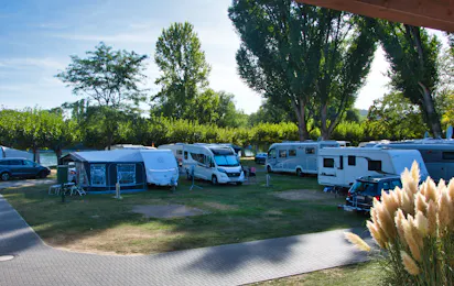 Campingplatz am Rhein