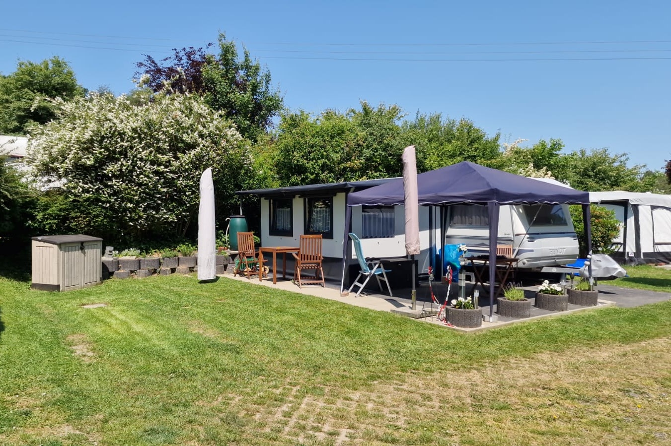 Monti’s Camping-Oberpleis  Campingplatz am Siebengebirge - Standplätze auf dem Campingplatz