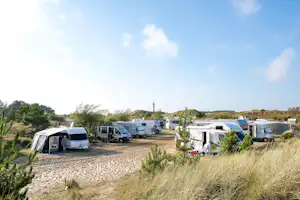 Dünencamping Amrum Campingplatz Amrum - Komfortstellplätze in den Dünen