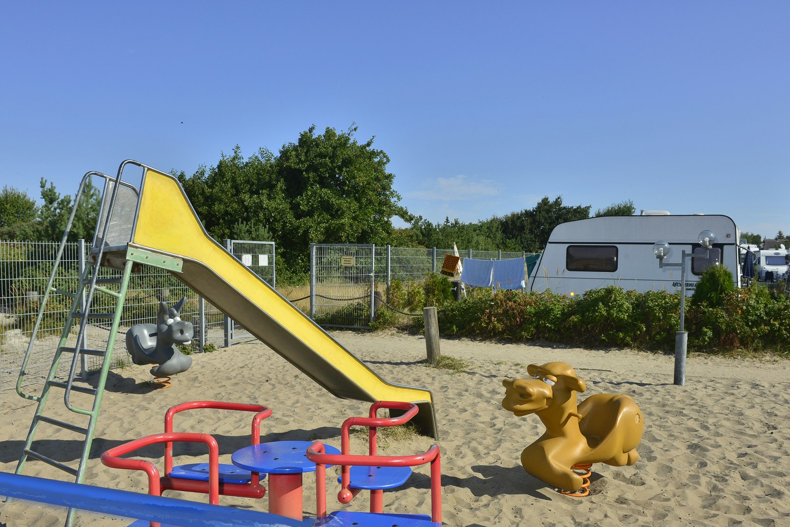 Campingplatz An den Stranddünen  - Kinderspielplatz auf dem Campingplatz
