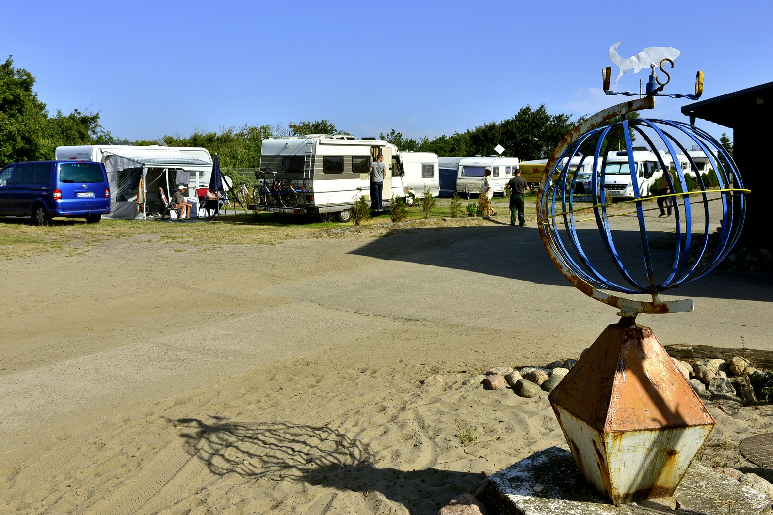 Campingplatz An den Stranddünen - Standplätze auf dem Campingplatz
