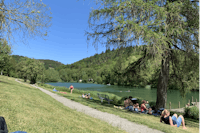 Campingplatz Bahrenberg - Liegewiese am See für Gäste vom Campingplatz