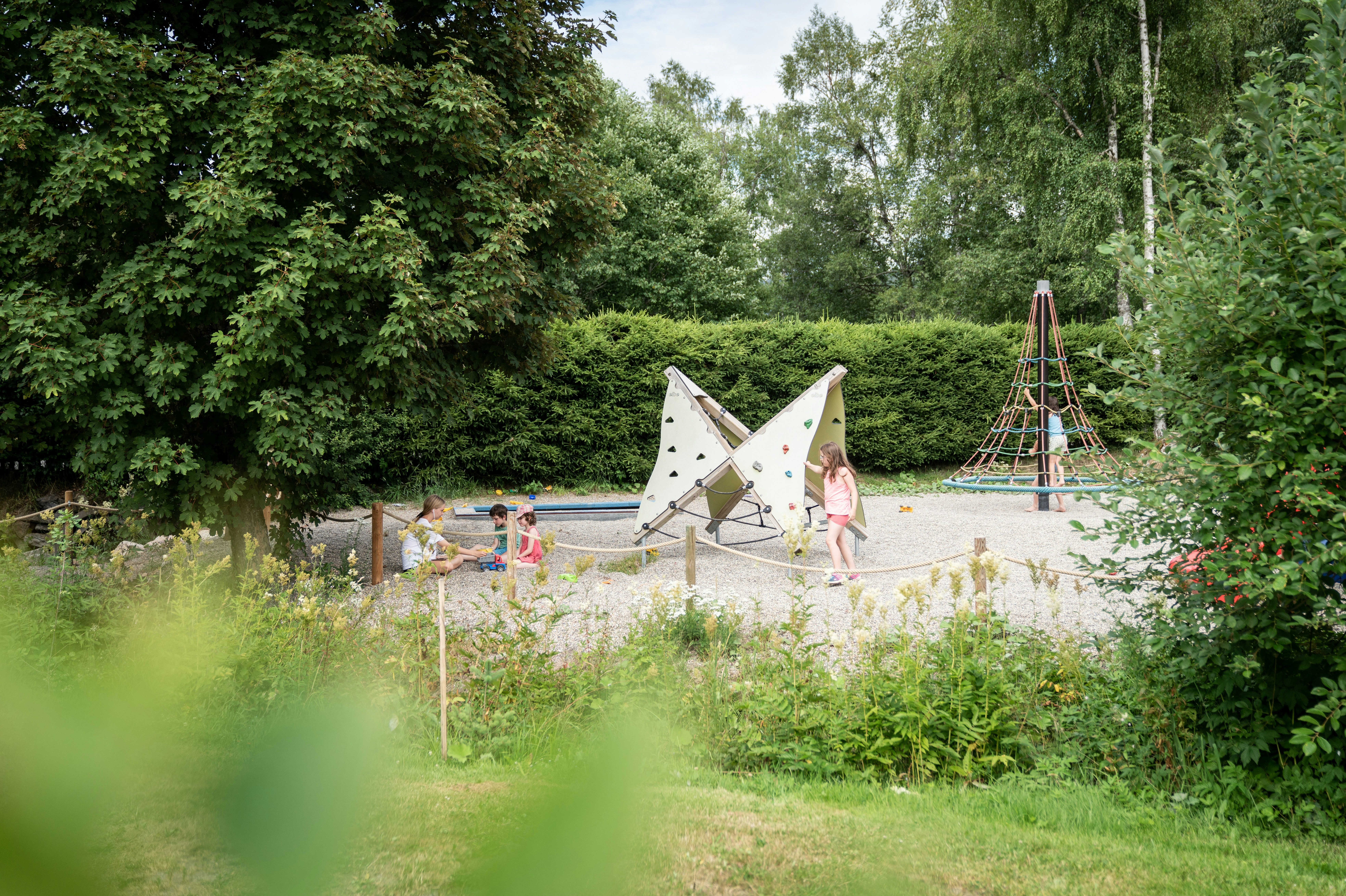 Campingplatz Bankenhof  - Kinderspielplatz auf dem Campingplatz