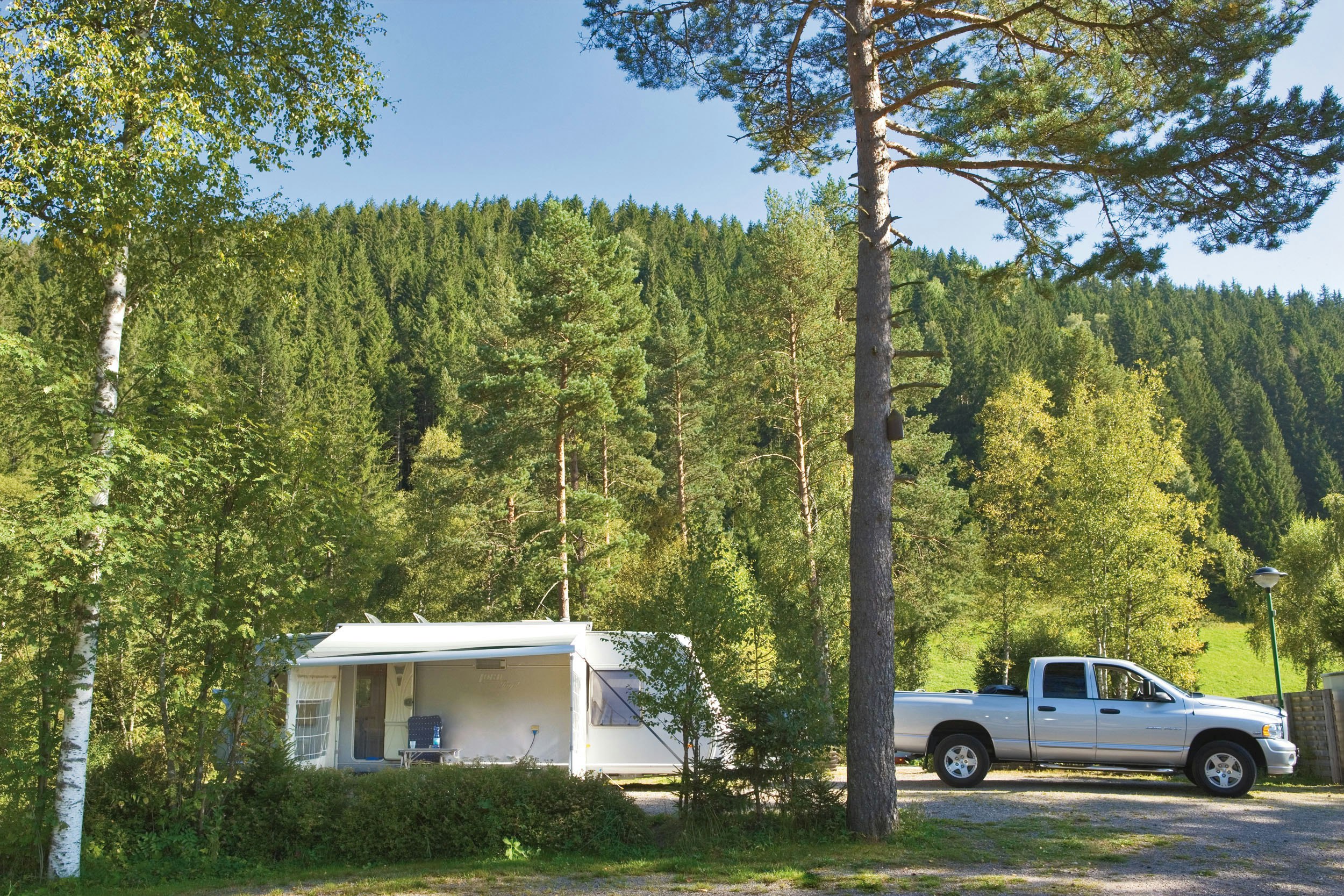 Campingplatz Bankenhof - Standplätze auf dem Campingplatz