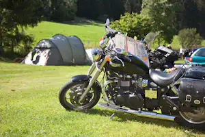 Campingplatz Bankenhof - Zeltwiese auf dem Campingplatz