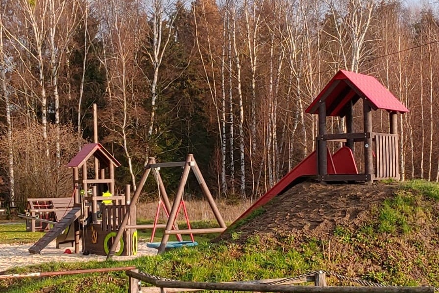Campingplatz Bergmühle - Kinderspielplatz auf dem Campingplatz