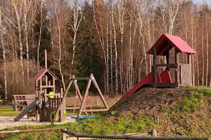 Campingplatz Bergmühle - Kinderspielplatz auf dem Campingplatz