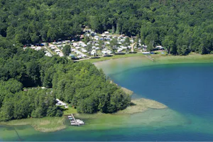 Campingplatz Berolina - Campingplatz am See im Grünen aus der Vogelperspektive