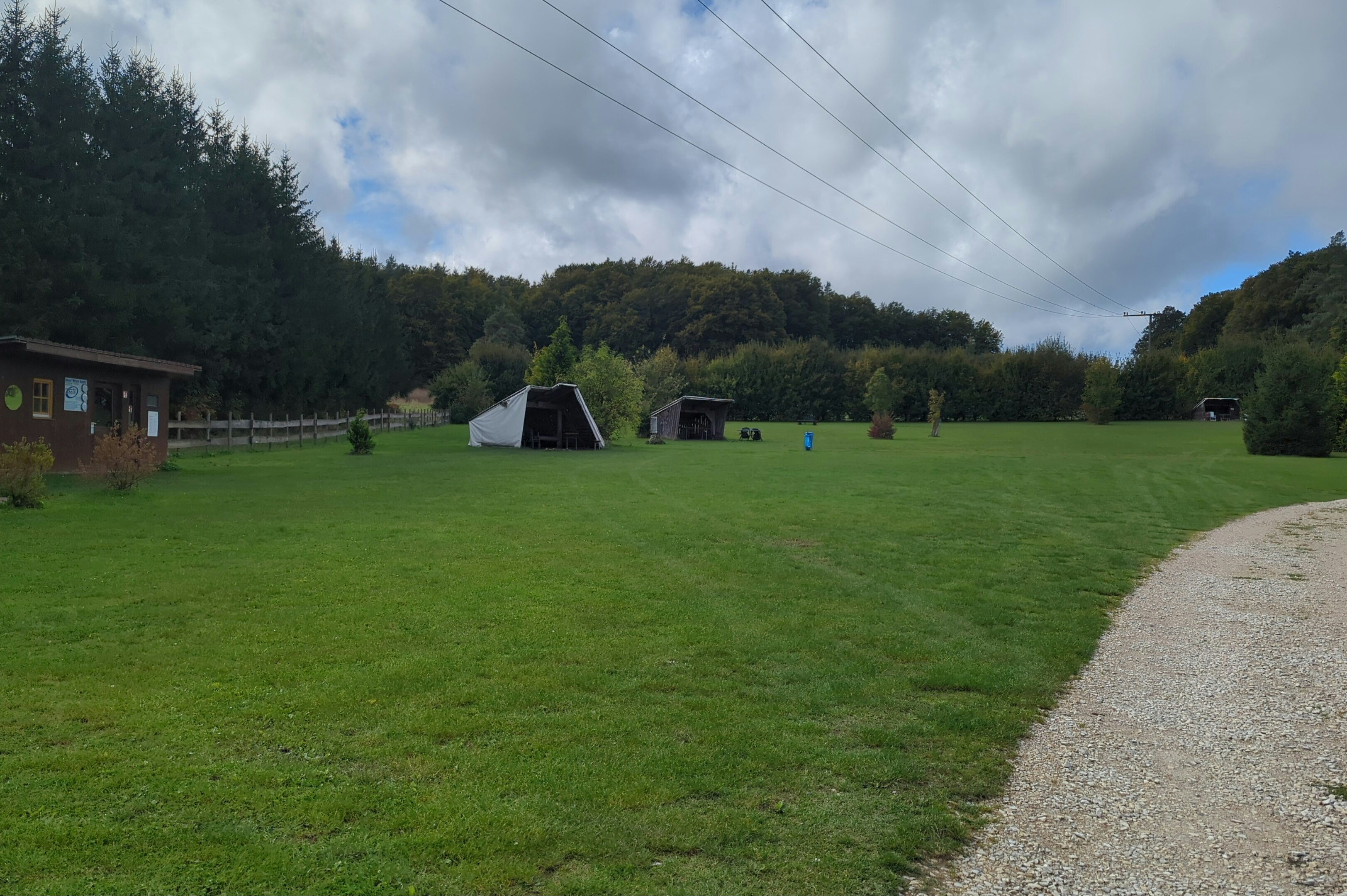 Campingplatz Betzenstein - Zeltwiese auf dem Campingplatz
